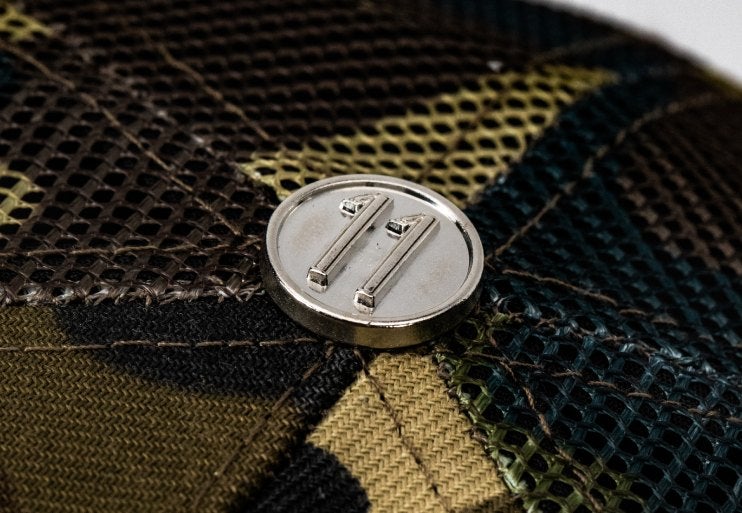 Camo / White Trucker Cap 5007 - Image 4